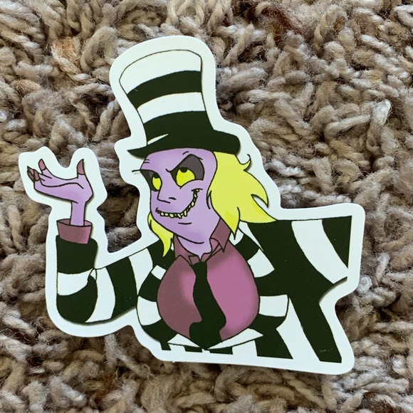Beetlejuice Vinyl Sticker - Picture 1 of 2